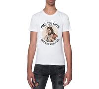¡Dios Mío Chicos Eso No Es Lo Que Dije Camiseta De Manga Corta Blanca con Cuello Redondo para Hombre T-Shirt Short Sleeve White Crewneck tee For Men