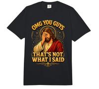 Dios mío, Chicos, eso no es lo Que Dije Jesús Cristiano Divertido Comfort Colors Adult Heavyweight T-Shirt