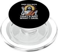 Dios mío, Chicos, eso no es lo Que Dije Jesús religioso PopSockets PopGrip para MagSafe
