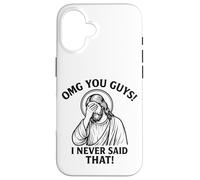 Dios mío, Chicos, Nunca Dije Que Jesús eso no es lo Que Dije Carcasa para iPhone 16