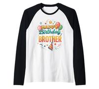 Dios mío, es el cumpleaños de mi Hermano Camiseta Manga Raglan