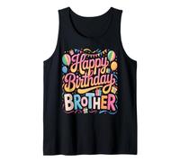 Dios mío, es el cumpleaños de mi Hermano, Fiesta Familiar Bruh Camiseta sin Mangas