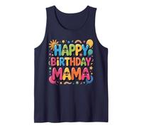Dios mío, es el cumpleaños de mi mamá Feliz para él y mamá Camiseta sin Mangas