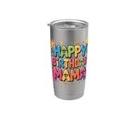 Dios mío, es el cumpleaños de mi mamá feliz para él y mamá Vaso térmico de acero inoxidable de doble pared