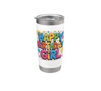 Dios mío, es el cumpleaños de mi niña, feliz para él y la chica Vaso térmico de acero inoxidable de doble pared