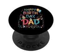 Dios mío, es el cumpleaños de mi Padre Feliz para mí Padre papá PopSockets PopGrip Adhesivo