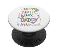 Dios mío, es el cumpleaños de mi Padre Feliz para mí Padre papá PopSockets PopGrip Adhesivo