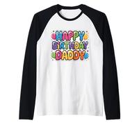 Dios mío, es el cumpleaños de mi papá, Feliz cumpleaños, Abuelo Camiseta Manga Raglan