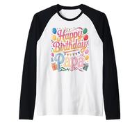 Dios mío, es el cumpleaños de mi papá Fiesta Familiar papá Camiseta Manga Raglan
