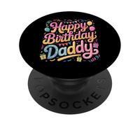 Dios mío, es el cumpleaños de mi papá Fiesta Familiar papá PopSockets PopGrip Adhesivo