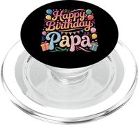 Dios mío, es el cumpleaños de mi papá Fiesta Familiar papá PopSockets PopGrip para MagSafe