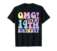 Dios mío, es mi cumpleaños número 14, Regalos para niños de catorce años, Feliz cumpleaños. Camiseta