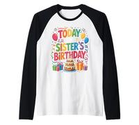 Dios mío, es mi Hermana Cumpleaños Camiseta Manga Raglan