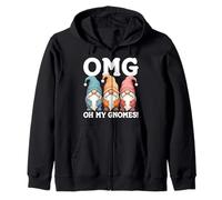 Dios mío, ¡Oh mis gnomos! Sudadera con Capucha