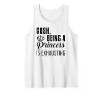 Dios mío, ser una Princesa es agotador - Divertido Camiseta sin Mangas