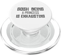Dios mío, ser una Princesa es agotador - Divertido PopSockets PopGrip para MagSafe