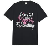 Dios mío, ser una Princesa es una Chica agotadora Comfort Colors Adult Heavyweight T-Shirt