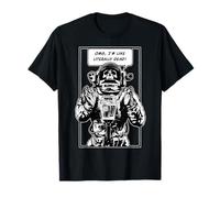 Dios mío, Soy como un Astronauta gótico Literalmente Muerto Camiseta