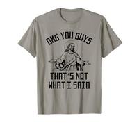 Dios mío, ustedes chicos, nunca dije ese divertido meme de Jesús Camiseta