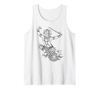 Dios Mono hindú Hanuman Camiseta sin Mangas
