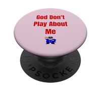 Dios no juegue Conmigo PopSockets PopGrip Adhesivo