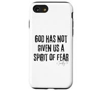 Dios no Nos ha Dado un espíritu de temor 2 Timoteo 1:7 Biblia Carcasa para iPhone SE (2020) / 7/8