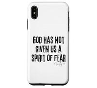 Dios no Nos ha Dado un espíritu de temor 2 Timoteo 1:7 Biblia Carcasa para iPhone XS MAX