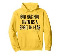 Dios no Nos ha Dado un espíritu de temor 2 Timoteo 1:7 Biblia Sudadera con Capucha