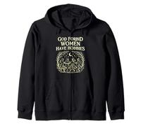 Dios no permita Que Las Mujeres tengan Pasatiempos Witchcore Feminista Moon Magic Sudadera con Capucha
