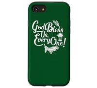 Dios Nos Bendiga a Todos Un villancico de Navidad Charles Dickens Carcasa para iPhone SE (2020) / 7/8