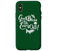 Dios Nos Bendiga a Todos Un villancico de Navidad Charles Dickens Carcasa para iPhone X/XS