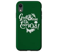 Dios Nos Bendiga a Todos Un villancico de Navidad Charles Dickens Carcasa para iPhone XR