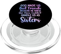 Dios Nos Hizo Mejores Amigos Porque conocía a Nuestras Madres Mujeres PopSockets PopGrip para MagSafe