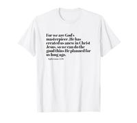 Dios Nunca Falla la fe Cristiana en Jesucristo Camiseta