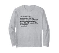 Dios Nunca Falla la fe Cristiana en Jesucristo Manga Larga