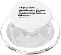 Dios Nunca Falla la fe Cristiana en Jesucristo PopSockets PopGrip para MagSafe