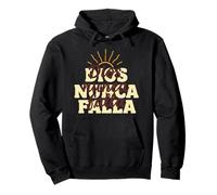 Dios Nunca Falla la fe Cristiana Sudadera con Capucha