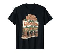 Dios Nunca Falla Salvación Montaña Amor Arte Camiseta