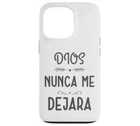 Dios Nunca me Deja, Providencia Divina, Siervo de Dios Carcasa para iPhone 13 Pro