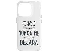 Dios Nunca me Deja, Providencia Divina, Siervo de Dios Carcasa para iPhone 14 Pro