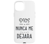 Dios Nunca me Deja, Providencia Divina, Siervo de Dios Carcasa para iPhone 15 Plus