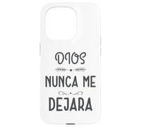 Dios Nunca me Deja, Providencia Divina, Siervo de Dios Carcasa para iPhone 15 Pro