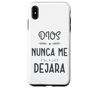 Dios Nunca me Deja, Providencia Divina, Siervo de Dios Carcasa para iPhone XS MAX
