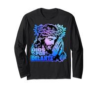 Dios Por Delante Mexicans Jesus Christ Christian Bible Verse Manga Larga