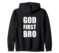 Dios Primer Hermano Sudadera con Capucha