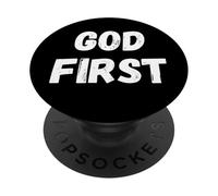 Dios Primero PopSockets PopGrip Adhesivo