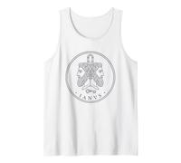 Dios Romano de Las Puertas Arte de la mitología de la Antigua Roma Camiseta sin Mangas