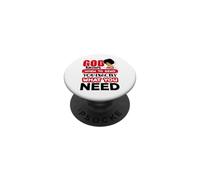 Dios Sabe cuándo enviarte exactamente Mujeres Negras cristianas PopSockets PopGrip Adhesivo
