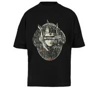 Dios Salve a la Reina Camiseta Negra Oversize Unisex Black Baggy tee Unisex Oversize T-Shirt