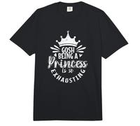 Dios, ser una Princesa es Tan agotadora Fatiga Real Comfort Colors Adult Heavyweight T-Shirt